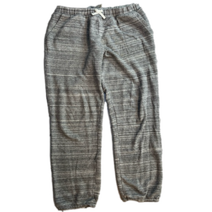 Lands’ End Kids girls’ gray French Terry sweatpants, EUC size 14+